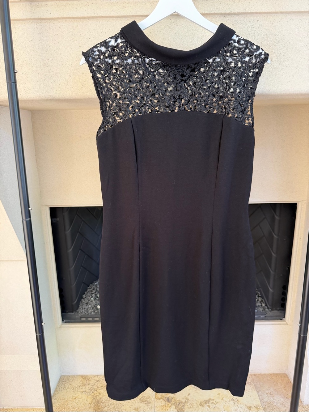 Calvin Klein Black Sleeveless Dress